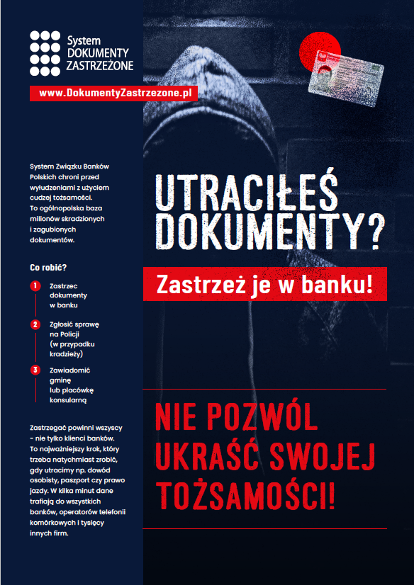 Miniaturka artykułu Związek Banków Polskich – Co zrobić w przypadku utraty dokumentów?